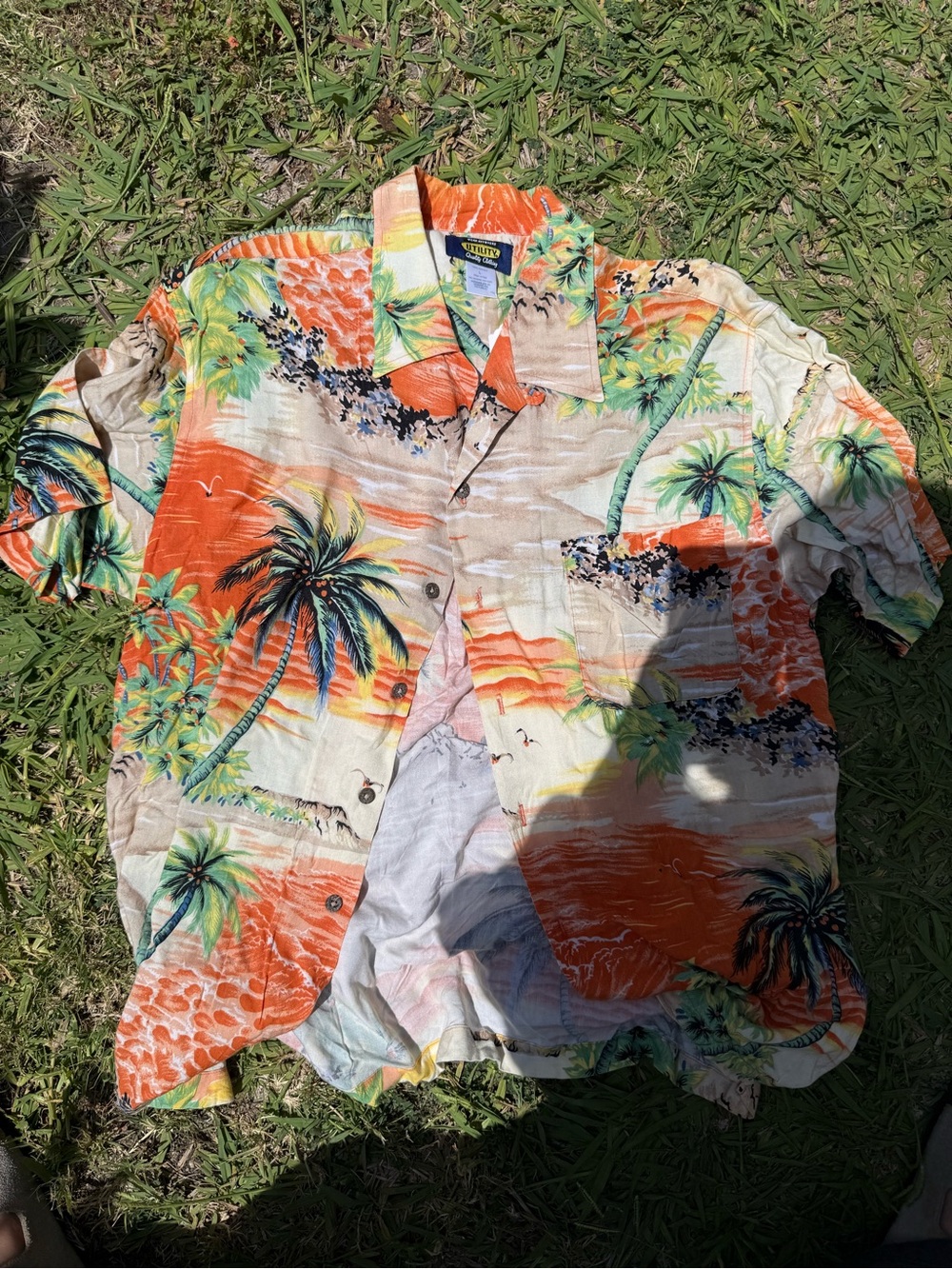 Vintage Utility Clothing Hawaiian Shirt
